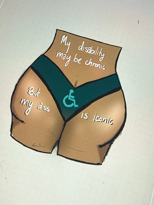 My disability may be chronic stickers