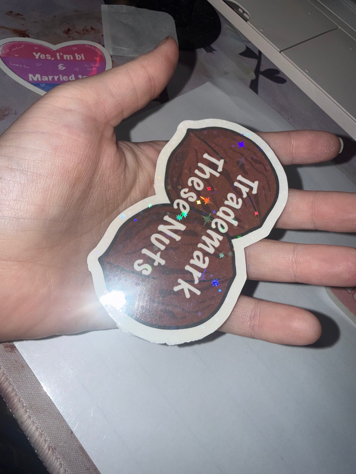 Trademark stickers