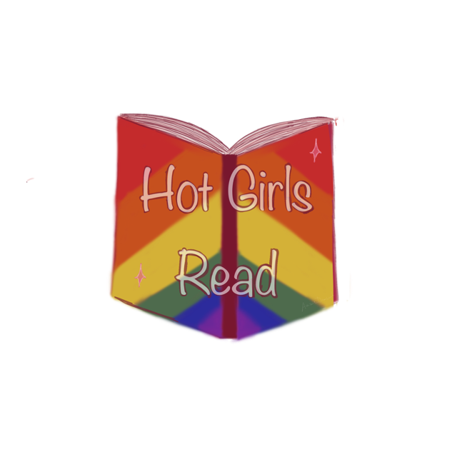 Hot girls read sticker